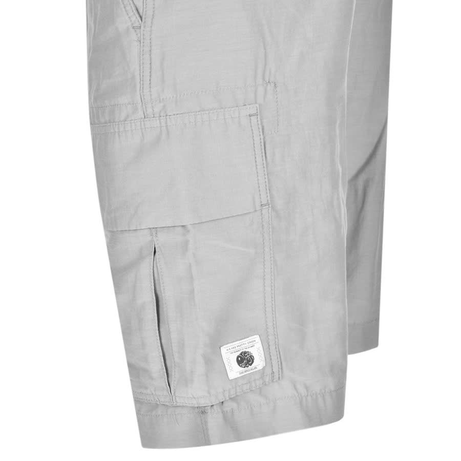 Alternative Image for ProductPretty Green Cargo Shorts Grey3